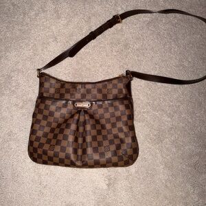Louis Vuitton Brown Checkered Crossbody Bag